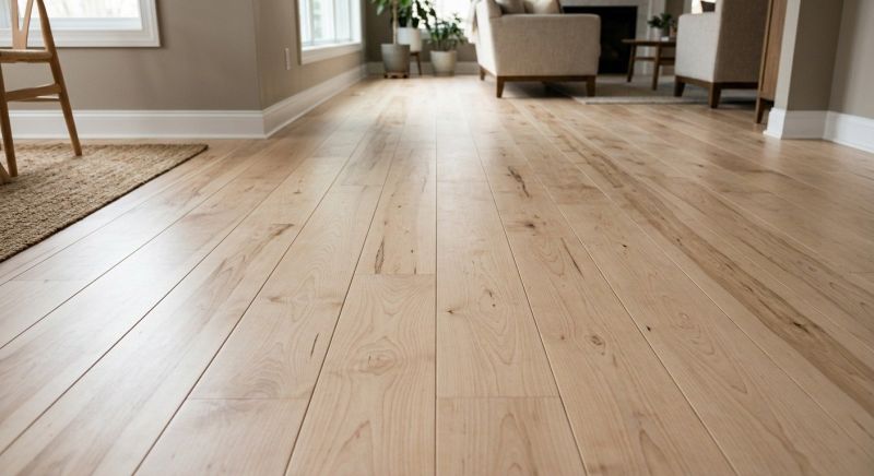 Birch Floor Installation in Natick, MA