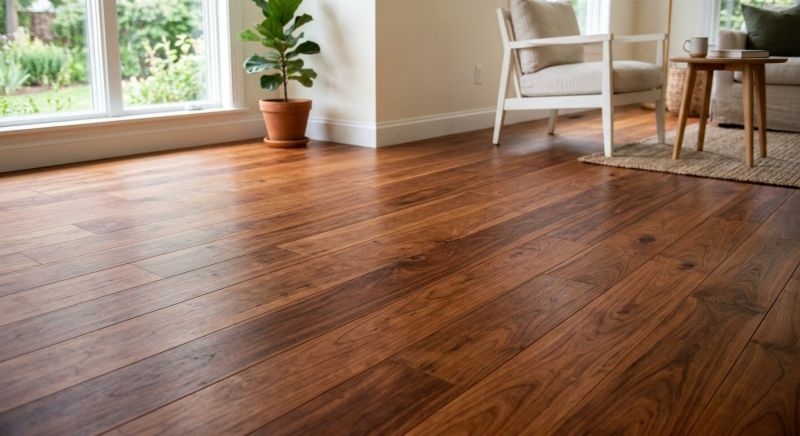 Cherry Floor Installation in Wayland, MA