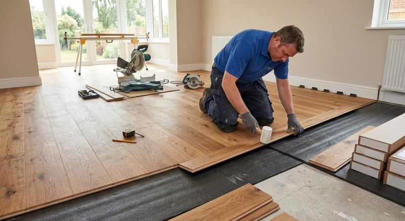 Hardwood Floor Installation in Bellingham, MA