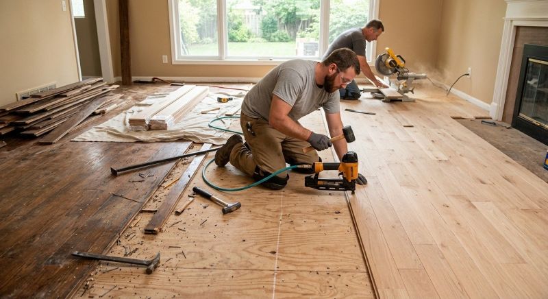 Hardwood Floor Installation in Bolton, MA