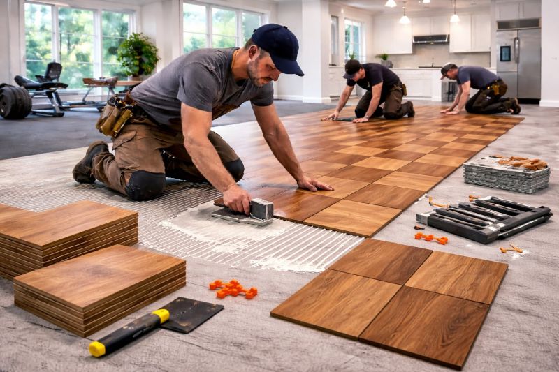 Hardwood Floor Installation in Holbrook, MA
