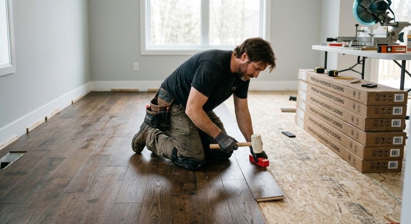 Hardwood Floor Installation in Jamaica Plain, MA