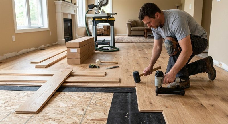 Hardwood Floor Installation in Lexington, MA