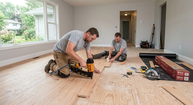 Hardwood Installation in Stoneham, MA