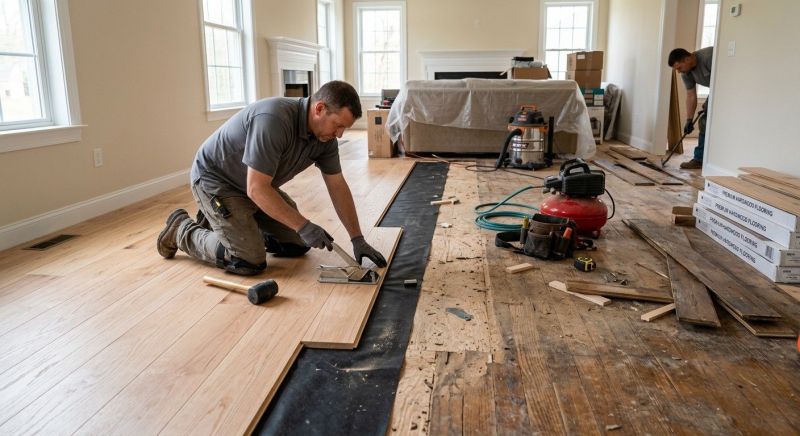 Hardwood Replacement in East Weymouth, MA