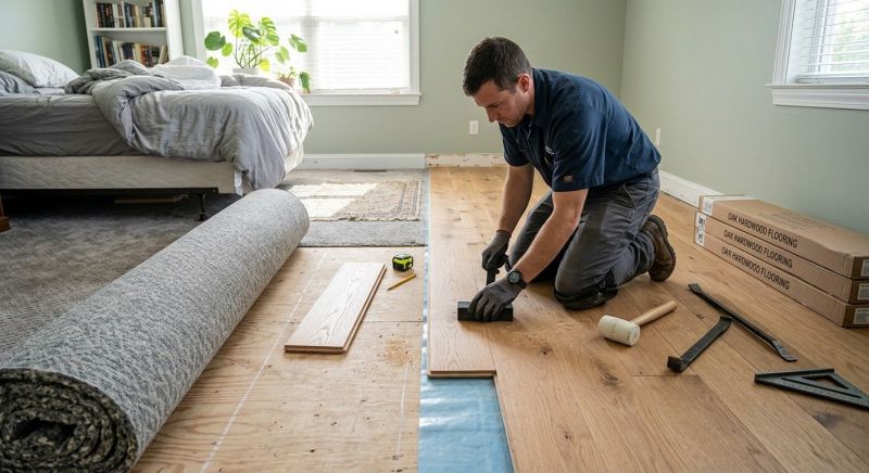 Hardwood Replacement in South Easton, MA