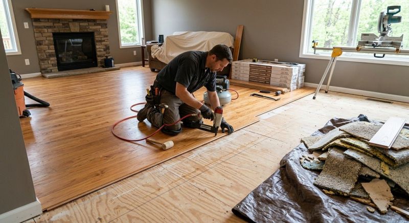 Hardwood Replacement in Winchester, MA