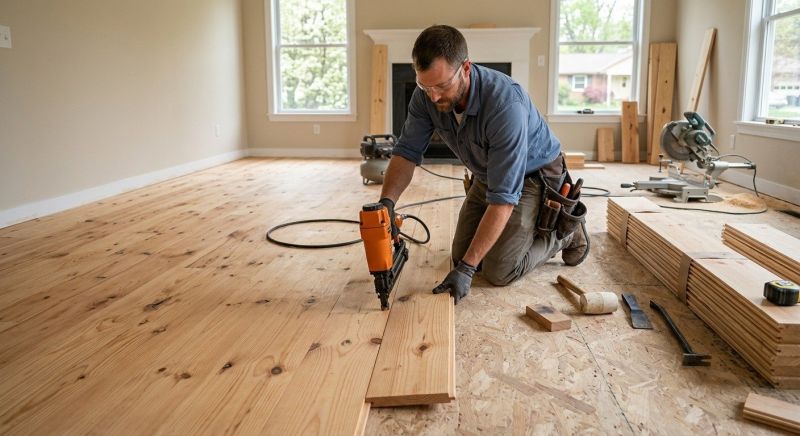 Maple Flooring Installation in Boston, MA