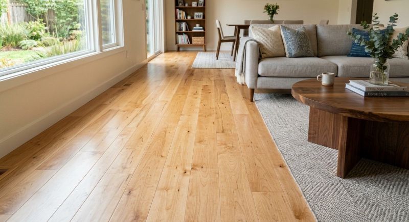 Maple Flooring Installation in Brighton, MA