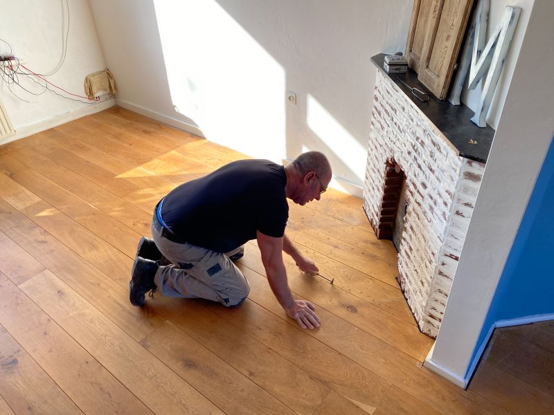 Pine Floor Installation in Natick, MA