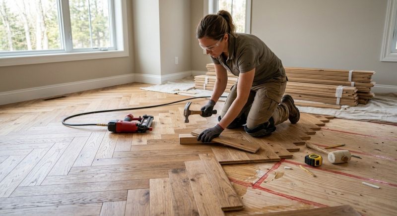 Wood Flooring Installation in Everett, MA