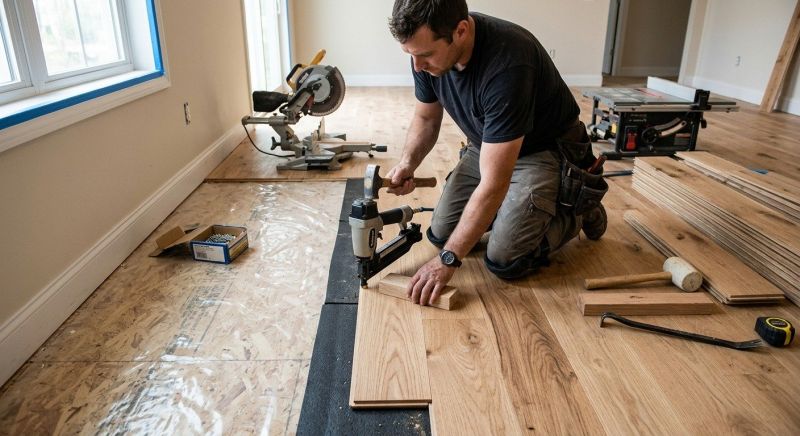Wood Flooring Installation in Everett, MA