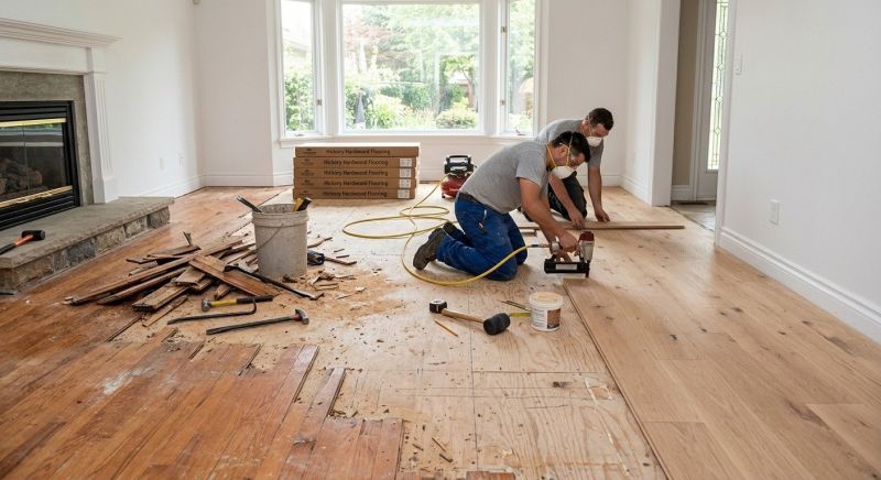 Wood Flooring Replacement in West Roxbury, MA